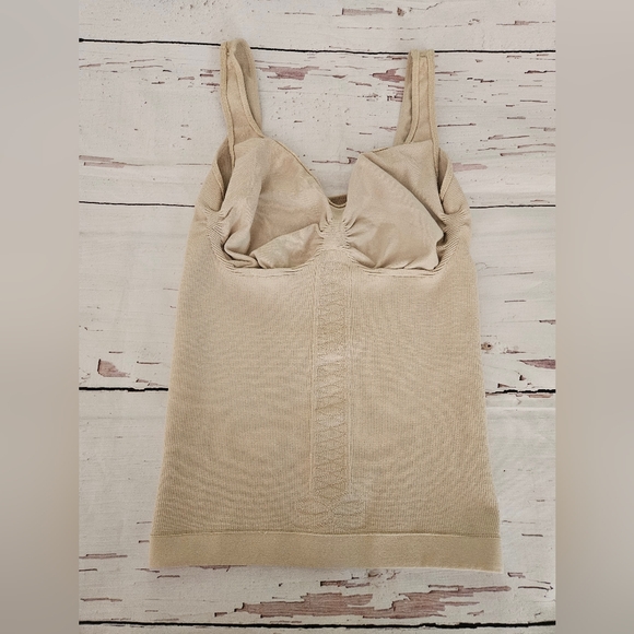 New Comfy Women's Cream Maternity Support Under Shirt Tank Top Size Medium - Picture 7 of 7